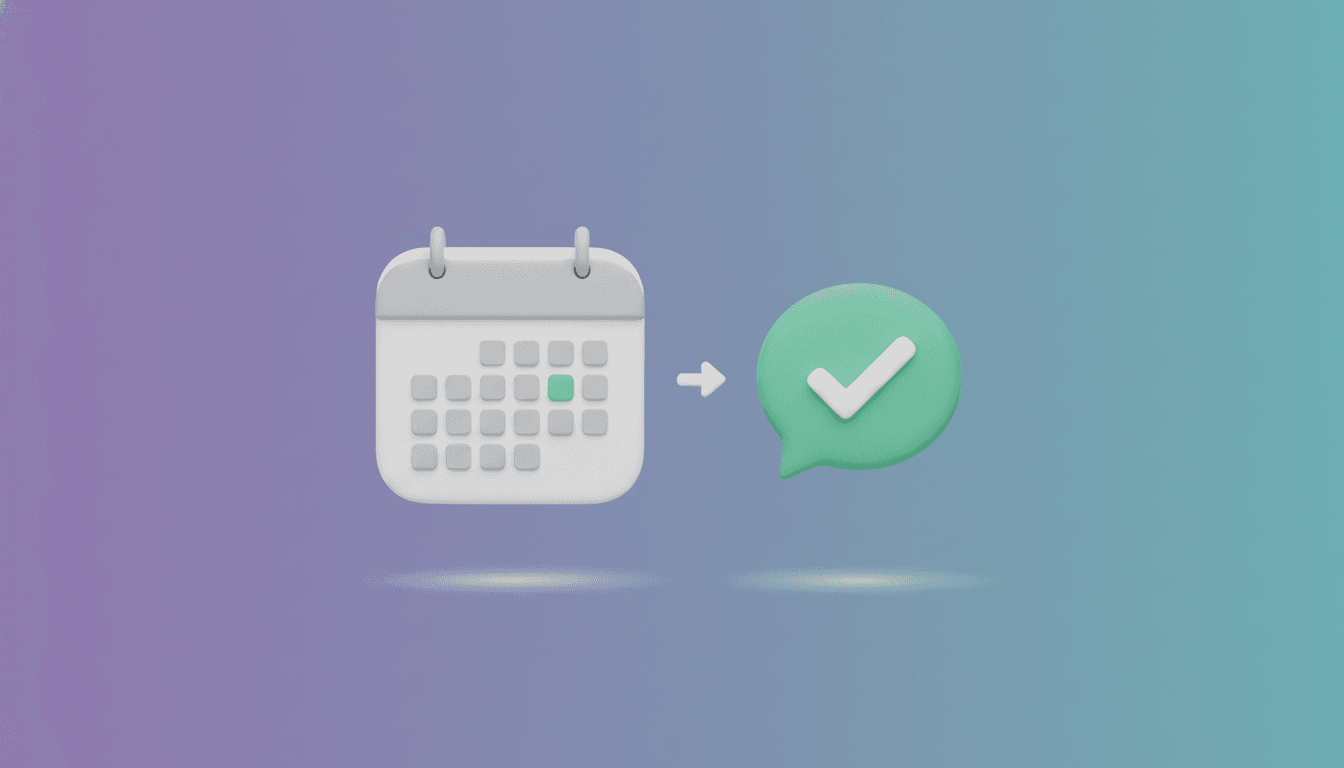 Como reduzir faltas em agendamentos com confirmação pelo WhatsApp