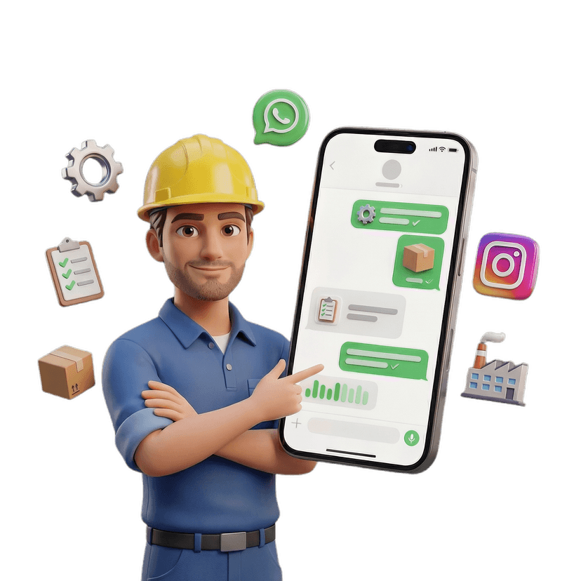 Pedidos organizados, representantes conectados e produção sem ruído na comunicação