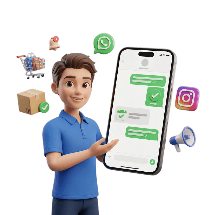 Recupere carrinhos, acelere vendas e encante clientes com atendimento instantâneo