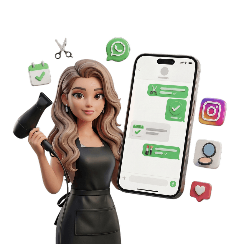 Agendamento automático, menos faltas e clientes que voltam sempre