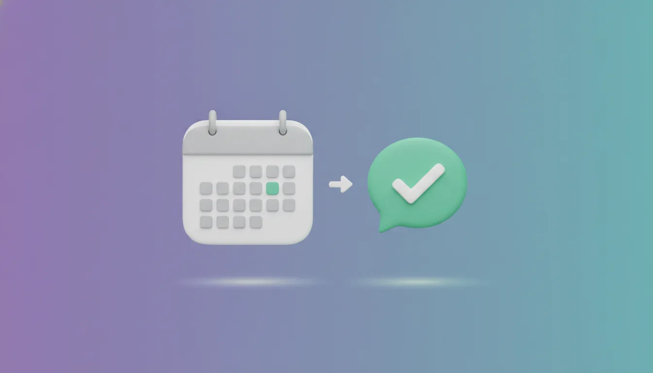 Como reduzir faltas em agendamentos com confirmação pelo WhatsApp
